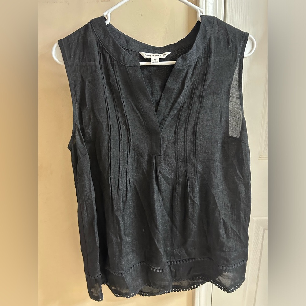 Black Work Blouse- Brand new Never worn